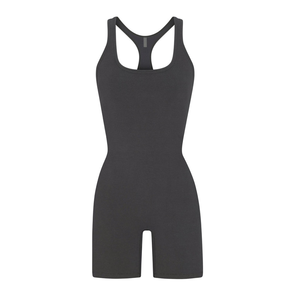 SKIMS Mid Thigh Onesie ASH - Picture 4 of 6